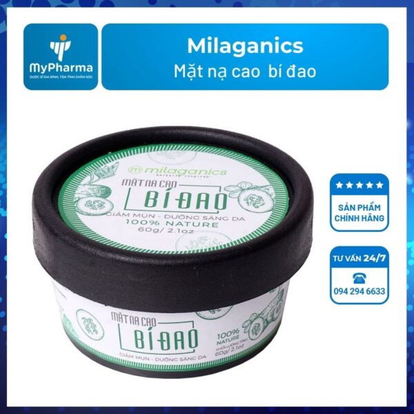 Mặt nạ cao bí đao Milaganics (1)