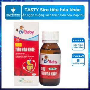 TASTY Siro tiêu hóa khỏe 60ml