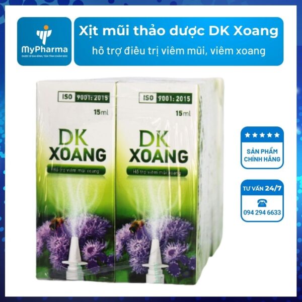 Xịt mũi thảo dược DK Xoang