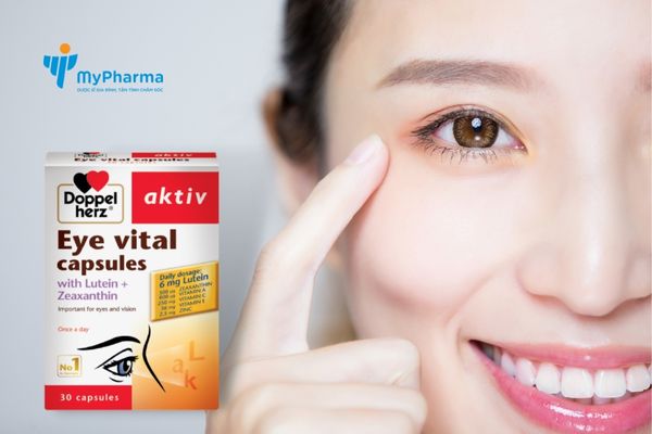 Viên uống bổ mắt Eye vital của công ty Doppelherz Đức