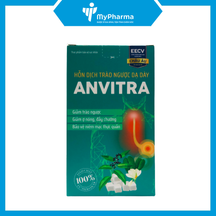 Có những phản ứng phụ nào khi sử dụng thuốc trào ngược dạ dày Anvitra?
