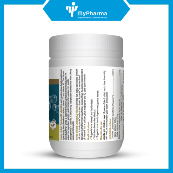 Herbs of gold Calcium K2 with D3