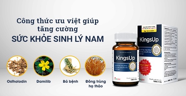 KingsUp Thái Minh - Tăng cường sức khỏe phái mạnh