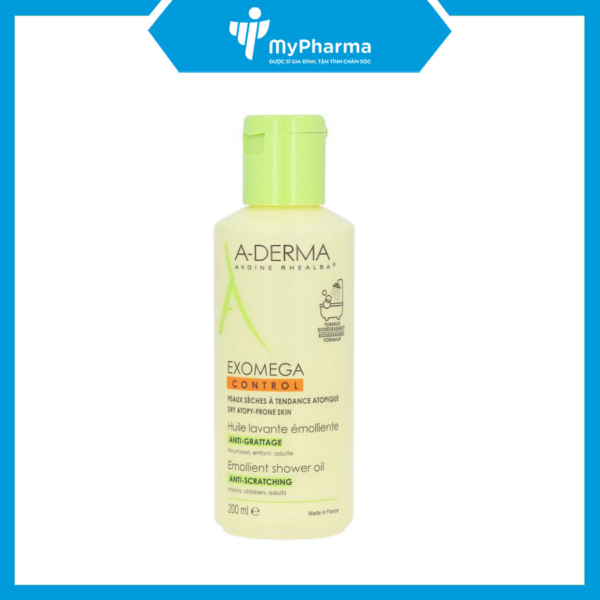 Aderma Exomega Control Shower Oil