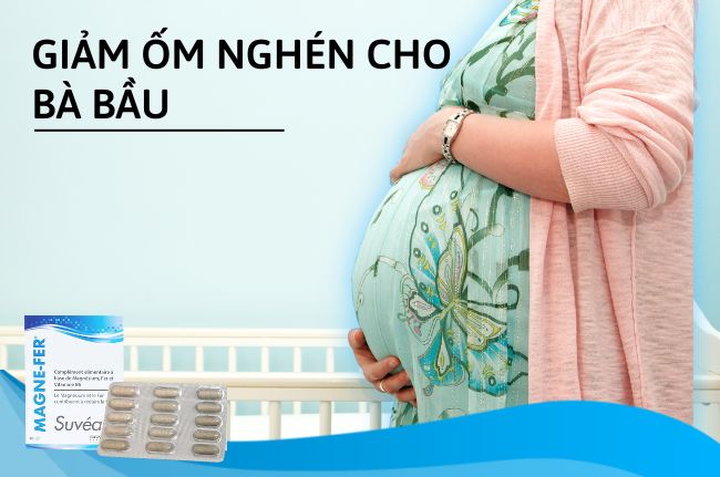 Suvéal Magne - Fer - Bổ sung Magie, Vitamin B6 và Sắt cho phụ nữ có thai