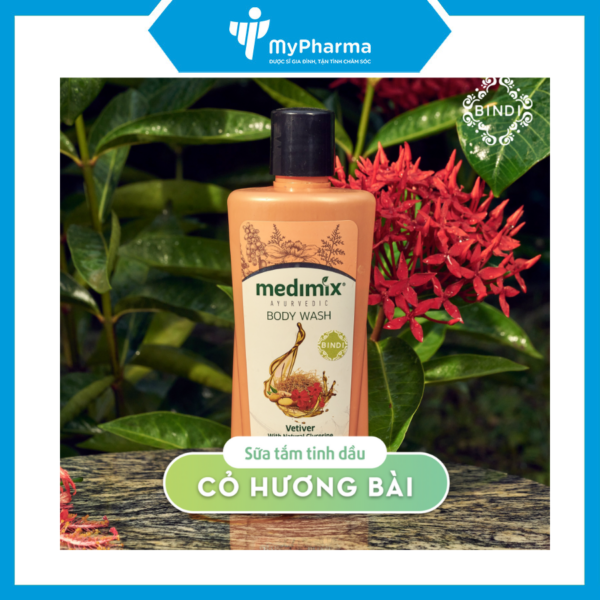 Sữa tắm Medimix Cỏ Hương Bài