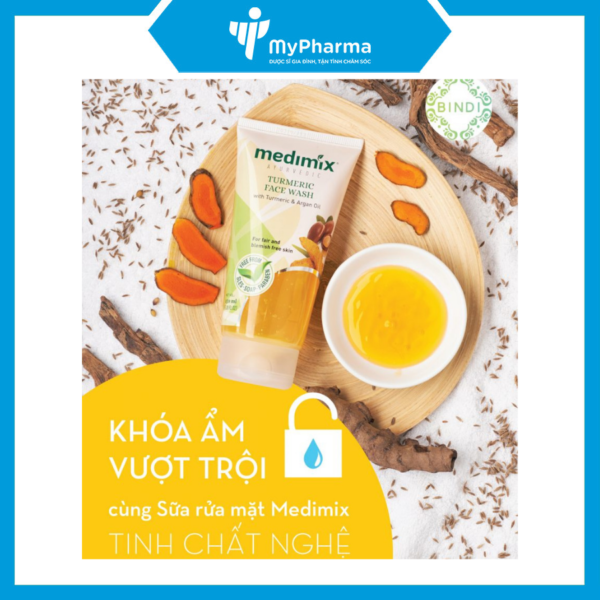 sữa rửa mặt Medimix Turmeric & Argan Oil