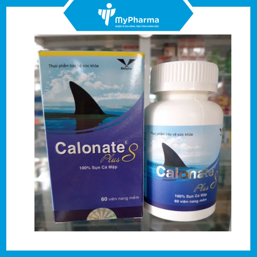 CalonateS Plus Bidiphar - Viên uống sụn cá mập cho xương chắc khỏe