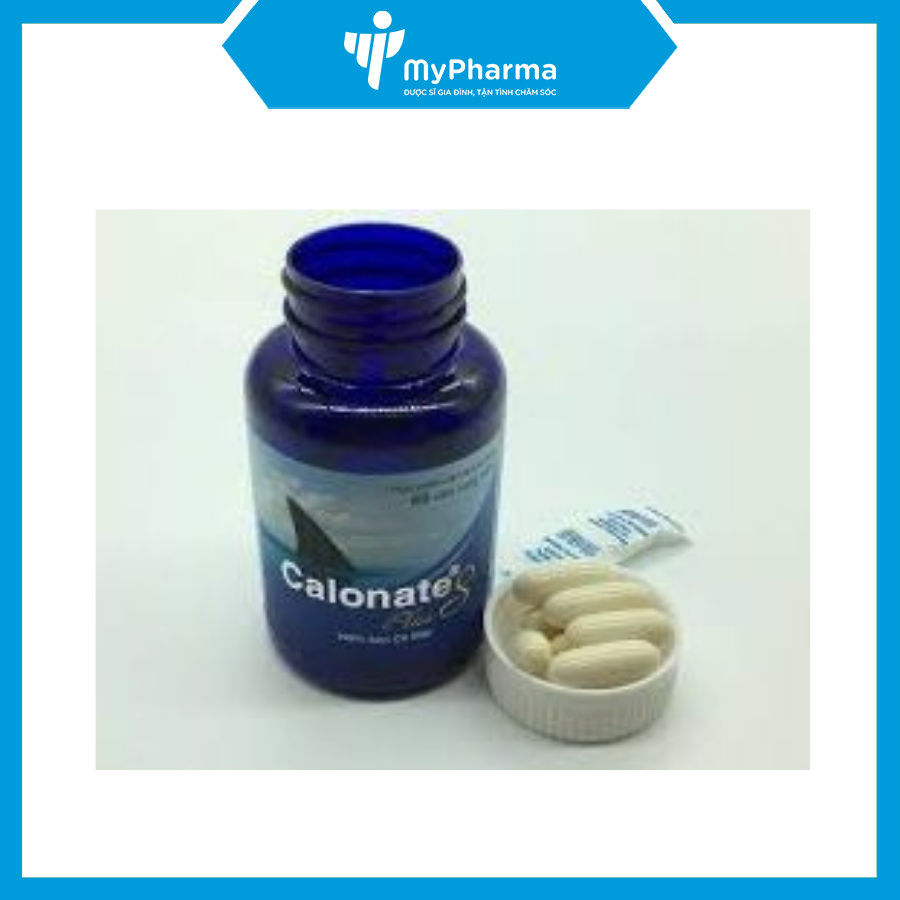 CalonateS Plus Bidiphar - Viên uống sụn cá mập cho xương chắc khỏe