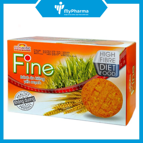 Bánh ăn kiêng yến mạch nguyên chất Fine