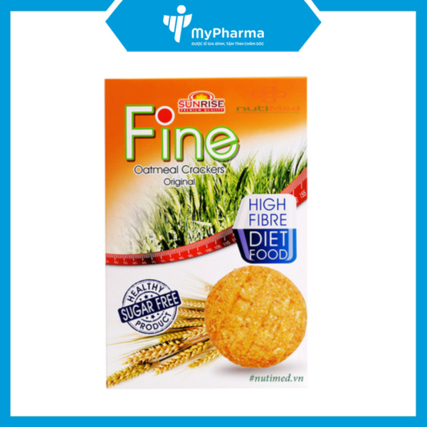 Bánh ăn kiêng yến mạch nguyên chất Fine