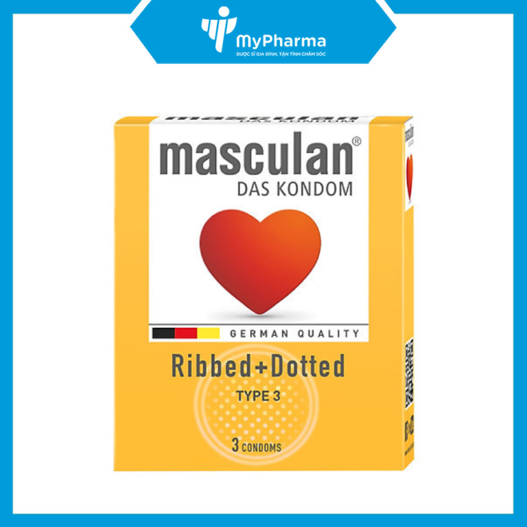 Masculan ribbed dotted фото