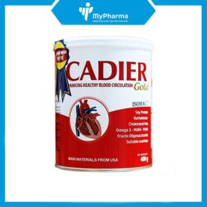 sữa tiểu đường, tim mạch Cadier Gold 400g