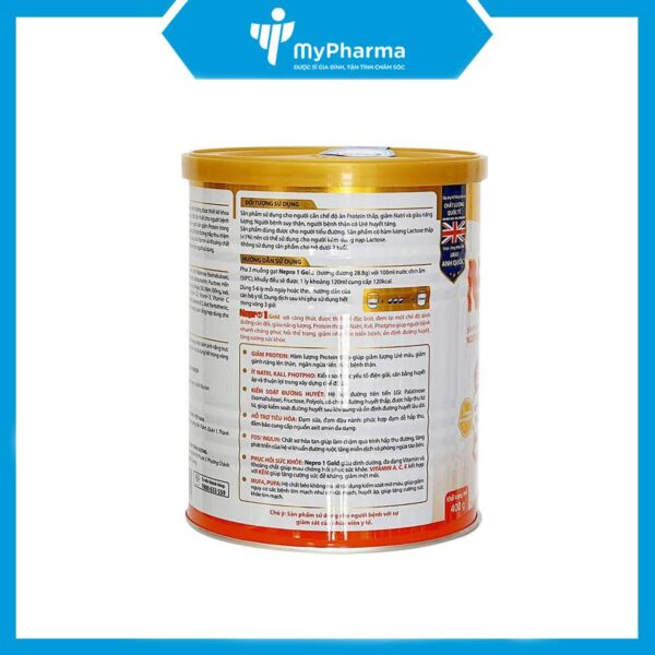 Sữa Nepro Gold 1 - dinh dưỡng cho người bệnh thận
