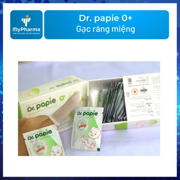 Gạc răng miệng Dr. papie 0+