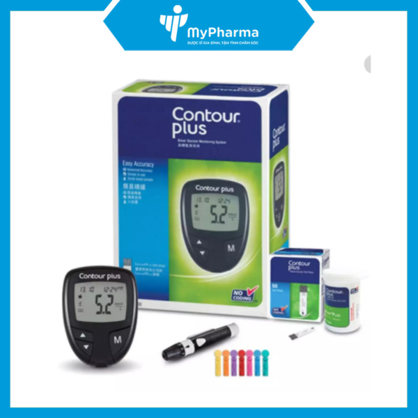 Máy đo đường huyết Bayer Contour Plus