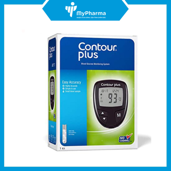 Máy đo đường huyết Bayer Contour Plus
