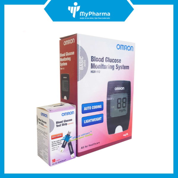 Máy đo đường huyết Omron HGM 112