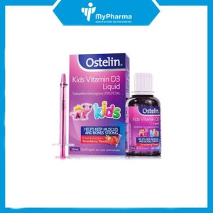 Ostelin vitamin D kids liquid bổ sung vitamin d cho trẻ