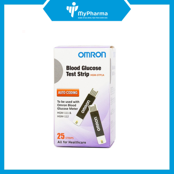 Que thử đường huyết OMRON HGM 112