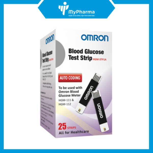 Que thử đường huyết OMRON HGM 112