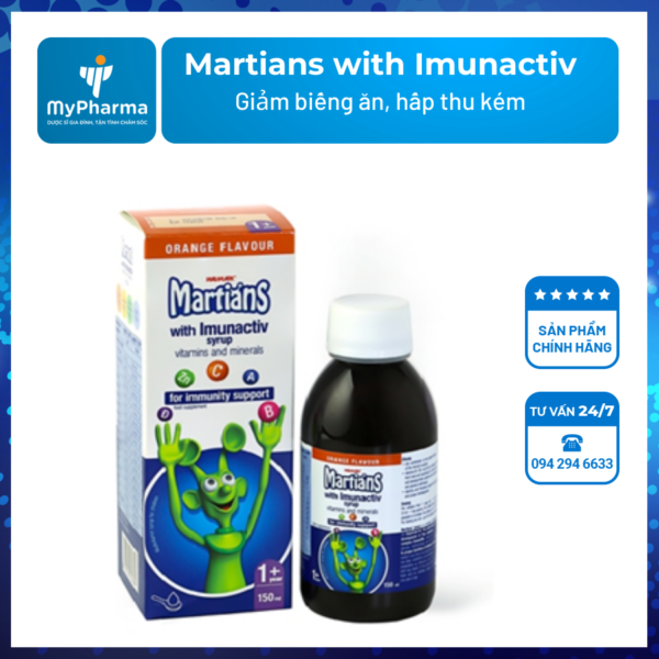 Martians with Imunactiv Syrup