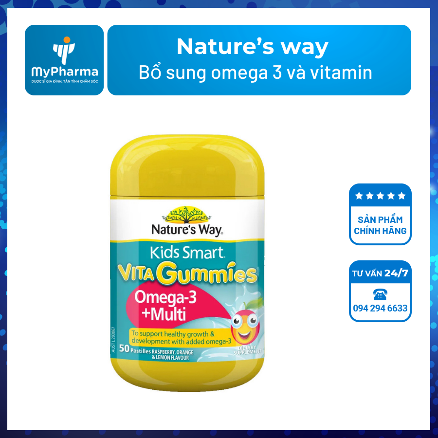 Các loại multivitamin omega 3 nào giúp tăng cường thị lực và trí não cho trẻ?