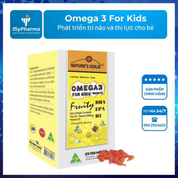 Nature’s Gold Omega 3 For Kids