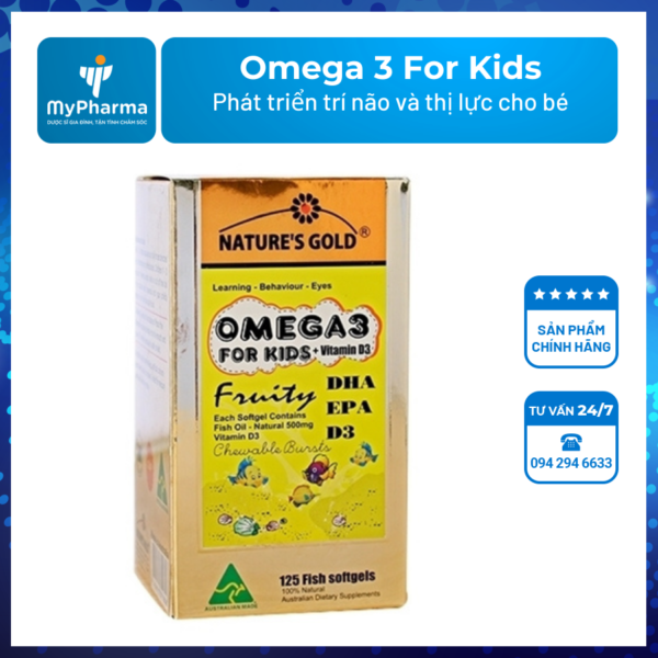 Nature’s Gold Omega 3 For Kids