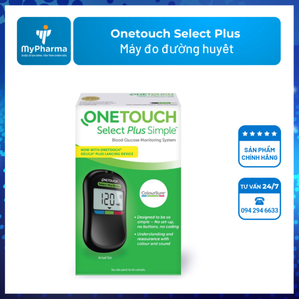 Máy đo đường huyết Onetouch Select Plus