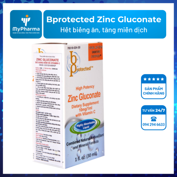 Bprotected Zinc Gluconate