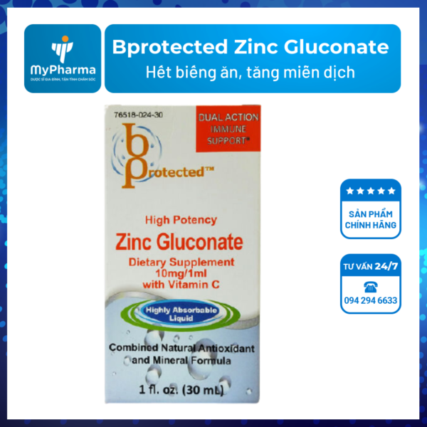 Bprotected Zinc Gluconate