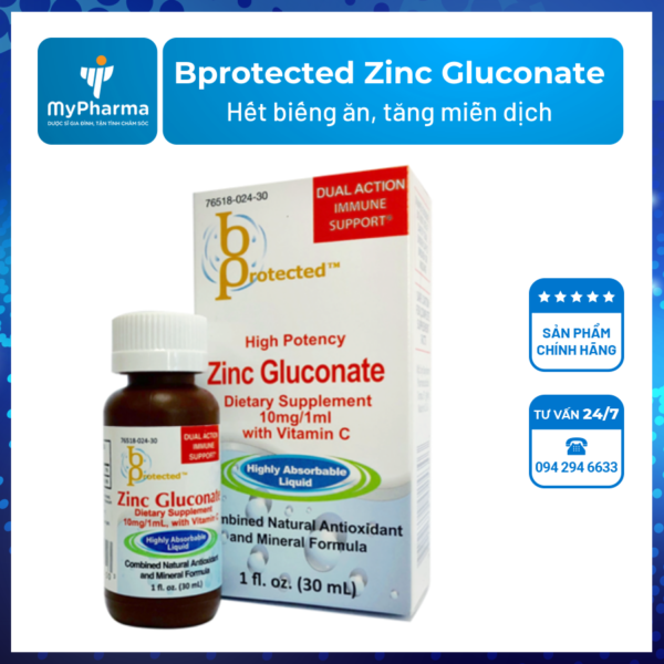 Bprotected Zinc Gluconate