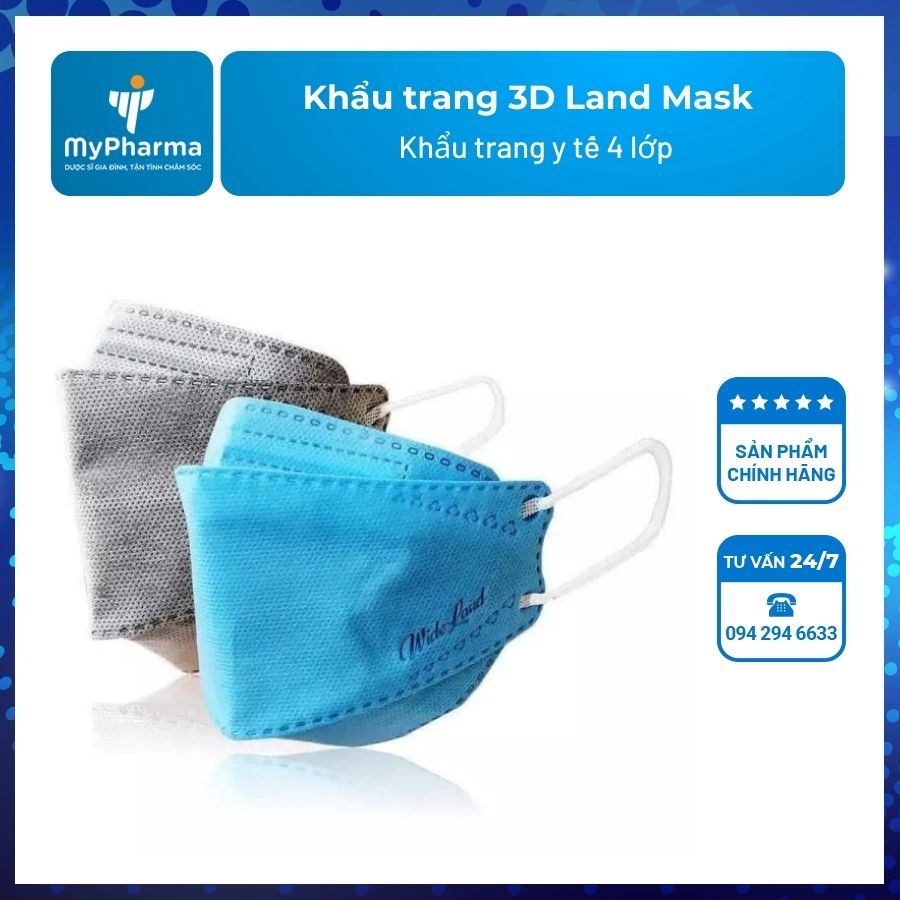 Mua khẩu trang 3D Land Mask ở đâu và giá cả như thế nào?
