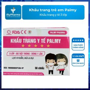 Khẩu trang trẻ em Palmy