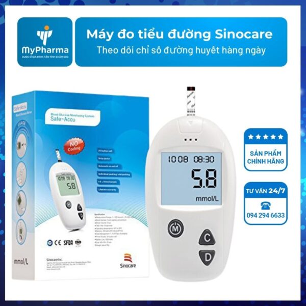 Máy đo tiểu đường Sinocare