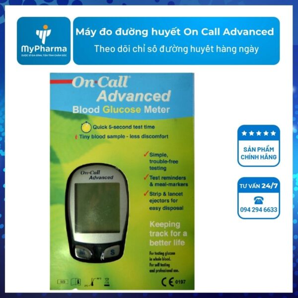 Máy đo đường huyết On Call Advanced