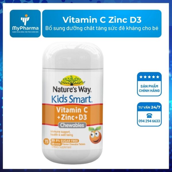Nature’s Way Kids Smart Vitamin C Zinc D3