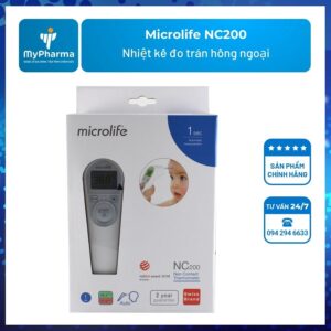 Nhiệt kế đo trán hồng ngoại Microlife NC200