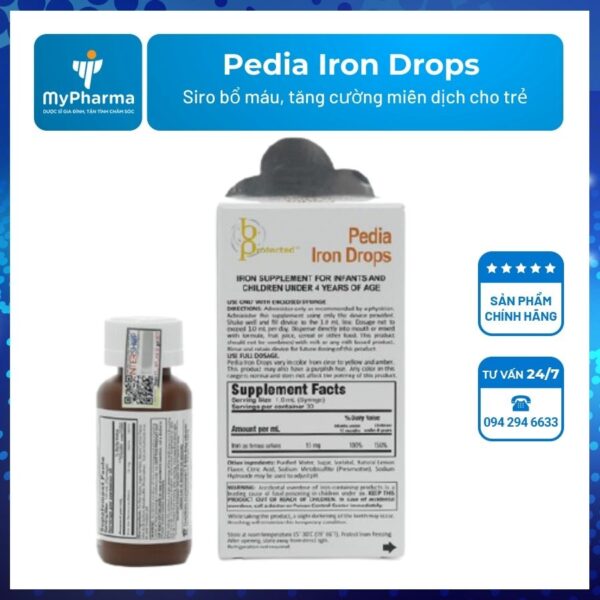 Pedia Iron Drops