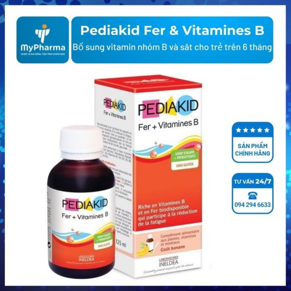 Pediakid Fer & Vitamines B