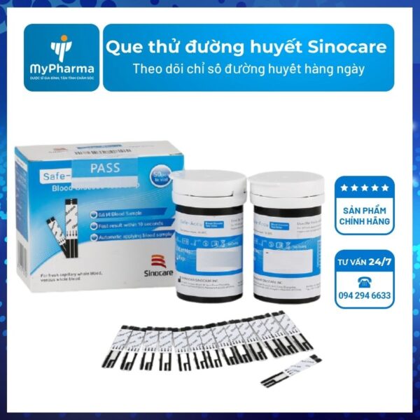 Que thử đường huyết Sinocare