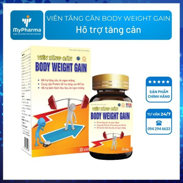 Viên tăng cân body weight gain