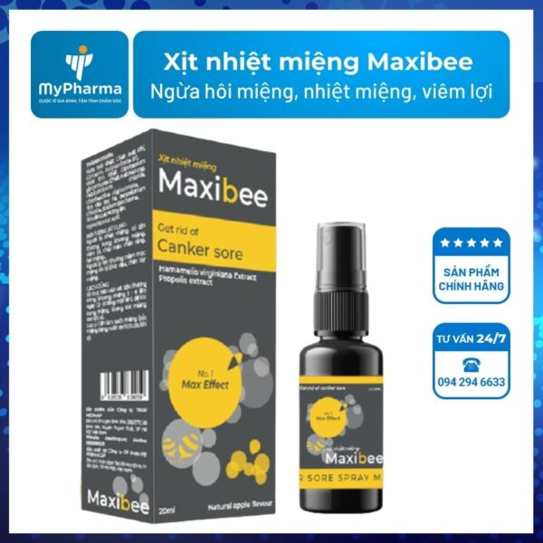 Xịt nhiệt miệng Maxibee