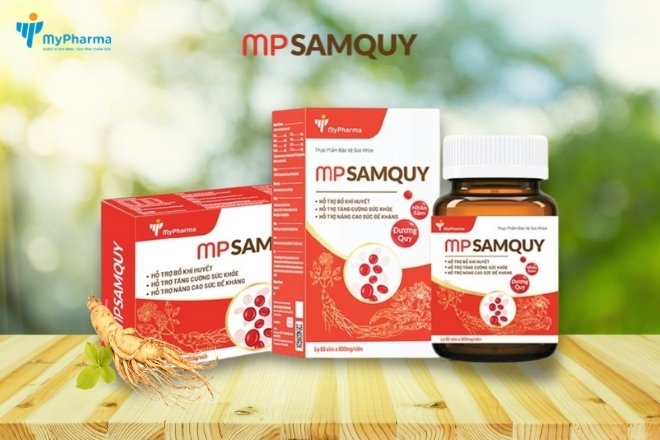 MPsamquy là sản phẩm hỗ trợ bổ khí huyết, nâng cao sức khỏe