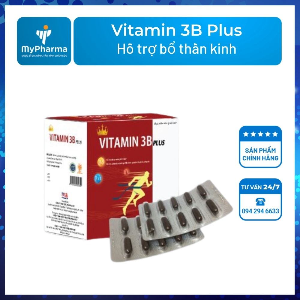 Những thành phần chính có trong Vitamin 3B Plus là gì?
