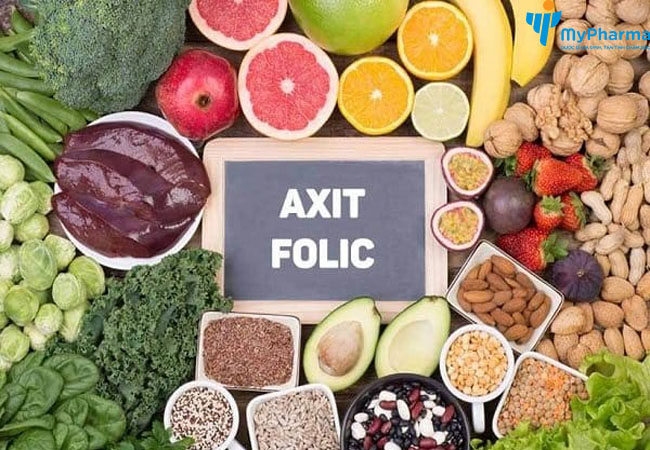 Những thực phẩm chứa axit folic hỗ trợ việc tạo tế bào hồng cầu mới 