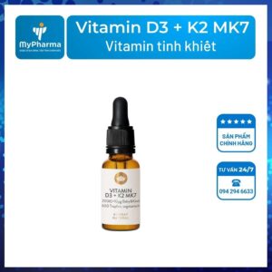 Vitamin D3 + K2 MK7