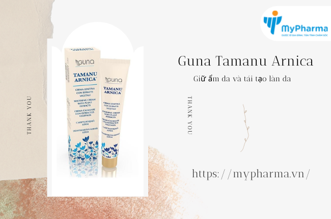 Guna Tamanu Arnica - Kem dưỡng ẩm, hồi phục tái tạo da