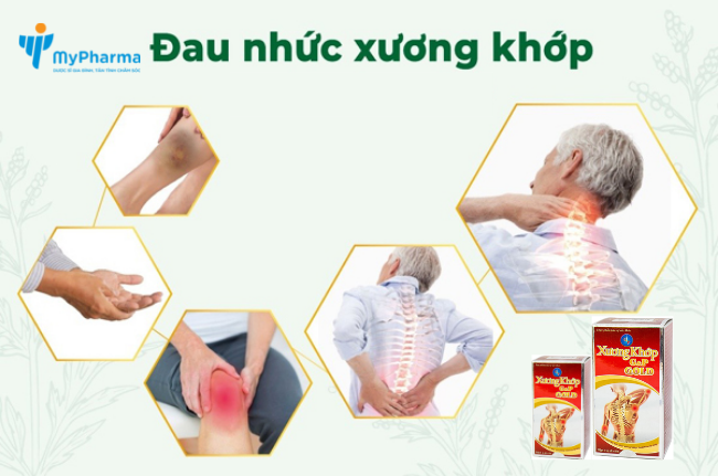 Xương khớp G&P Plus - Chống viêm giảm đau khớp 